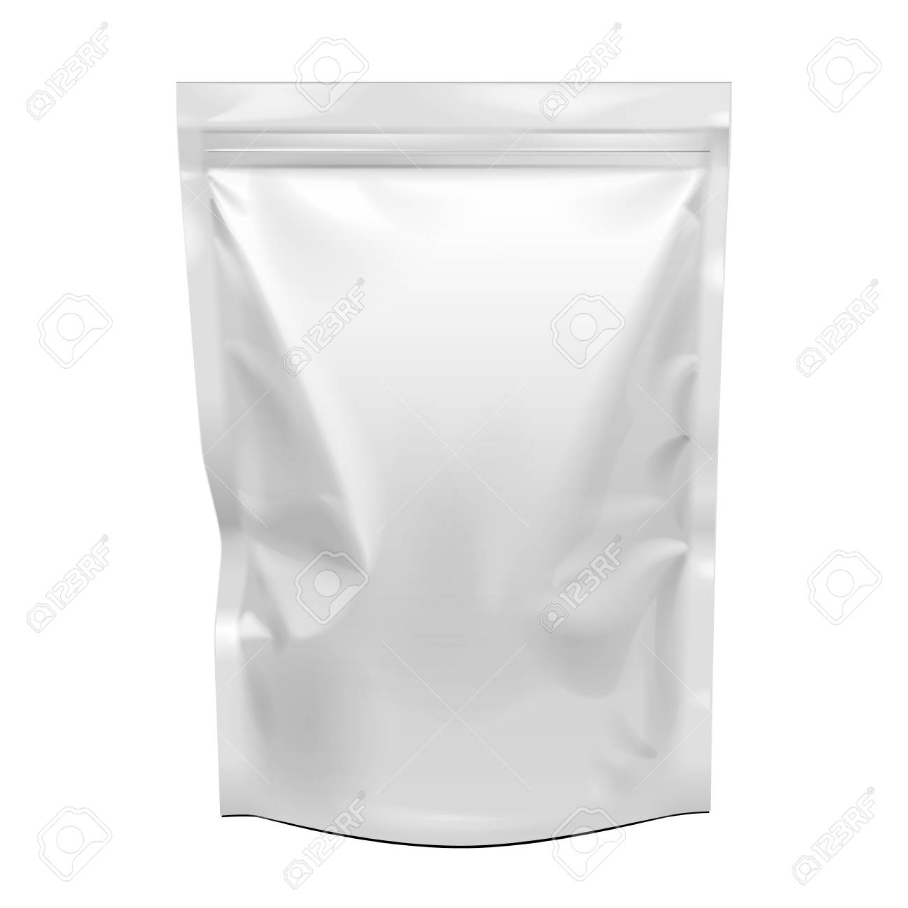 Download Blank Food Stand Up Flexible Pouch Snack Sachet Bag Mock Up Royalty Free Cliparts Vectors And Stock Illustration Image 103588887 PSD Mockup Templates