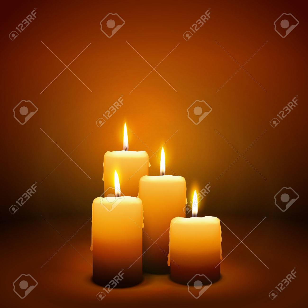 Immagini Di Candele Di Natale.Vettoriale 4 Domenica Di Avvento Quarto Candela Con Warm Atmosphere A Lume Di Candela Di Natale Modello Di Scheda Image 46392133