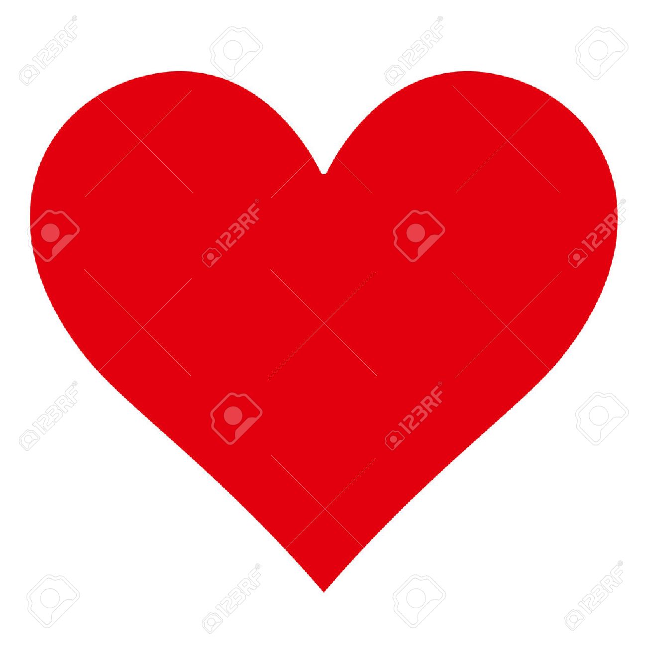 Klassische Einfache Rote Herz Silhouette Form Icon Isoliert Auf Weissem Hintergrund Ohne Schatten Vektor Illustration Lizenzfrei Nutzbare Vektorgrafiken Clip Arts Illustrationen Image 47344084