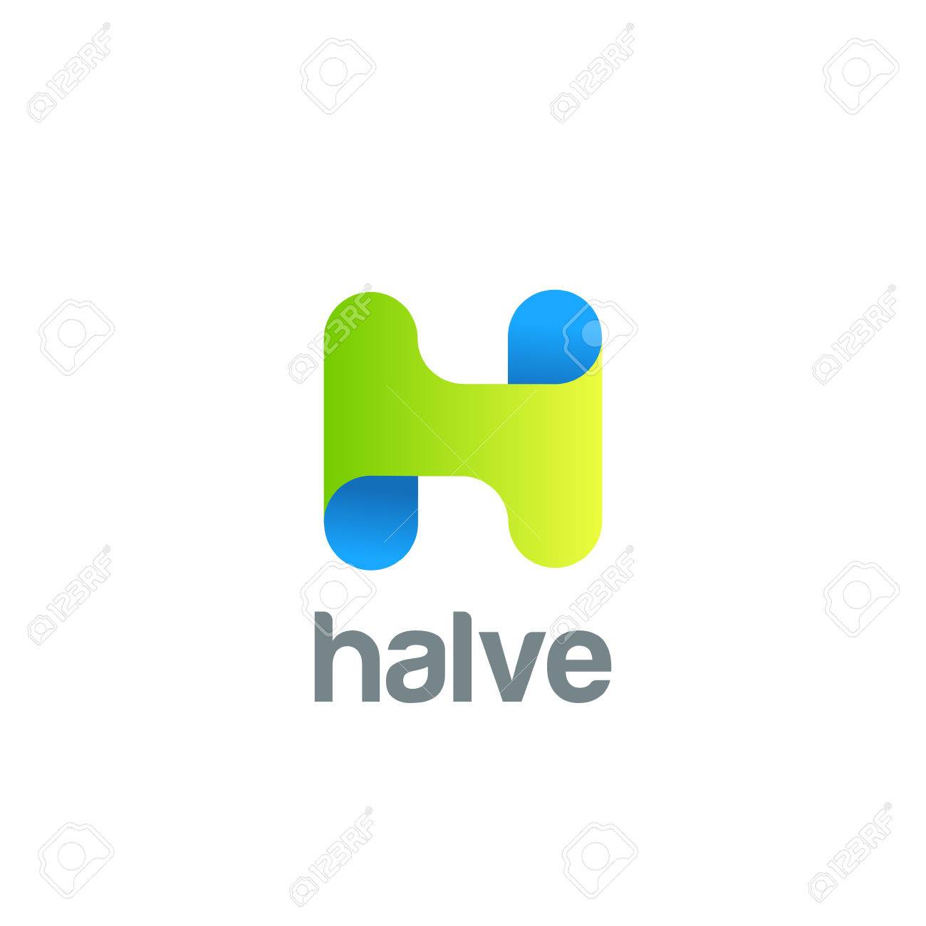 creative letter h