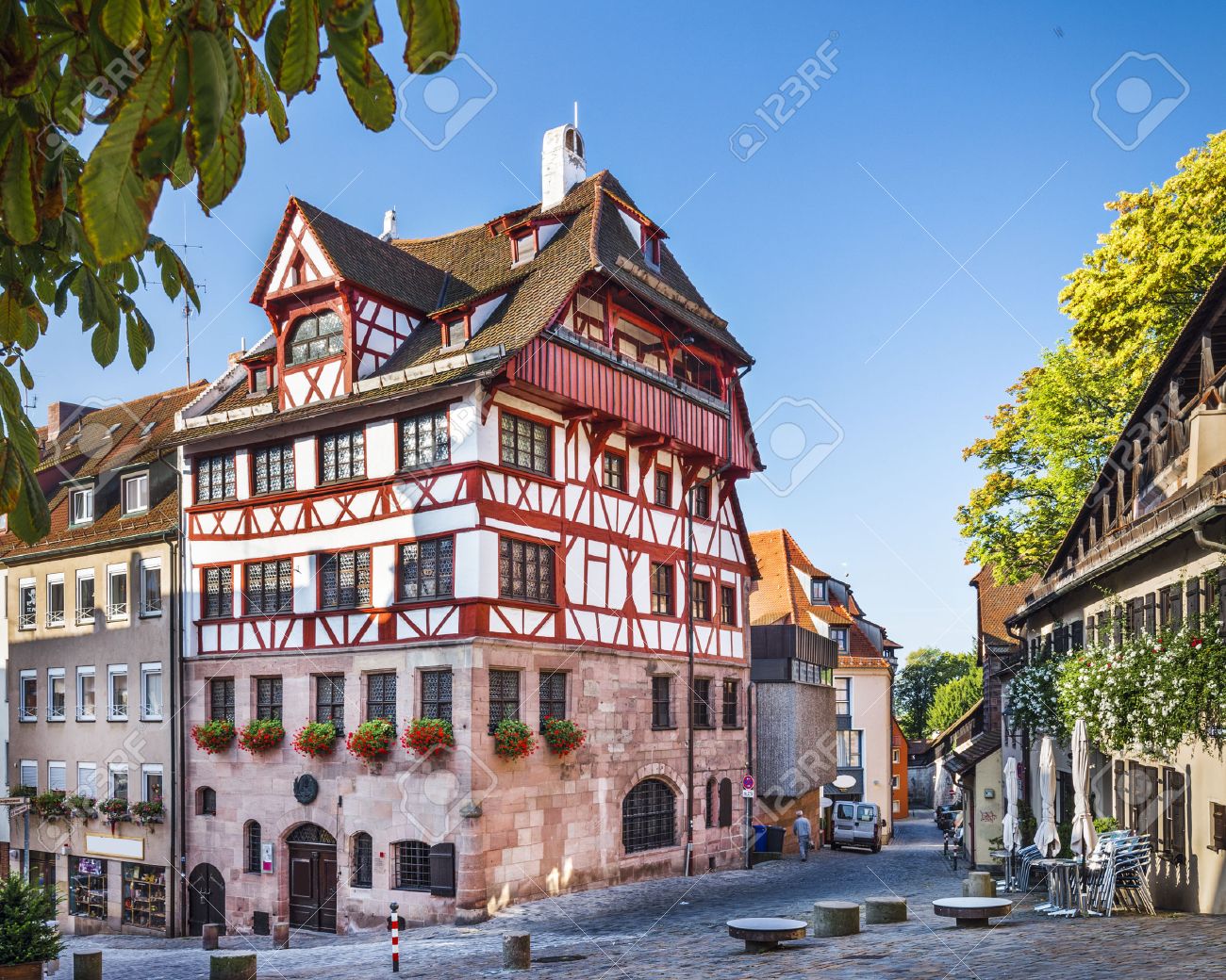 Nürnberg, Deutschland Am Historischen Albrecht-Dürer-Haus ... Nürnberg, Deutschland Am Historischen Albrecht-Dürer-Haus ...