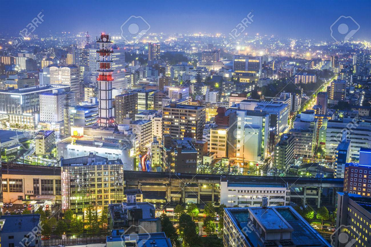 仙台駅で仙台の街並み の写真素材 画像素材 Image