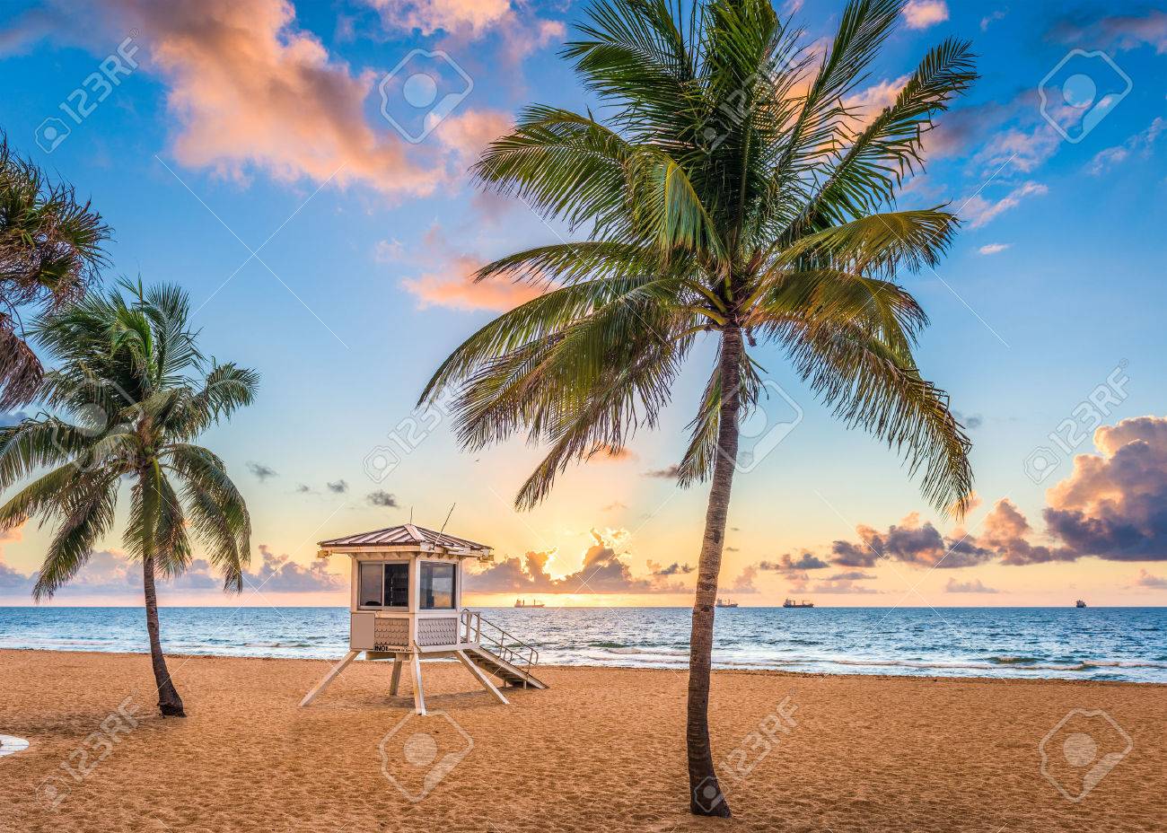 Fort Lauderdale, Florida, USA at the beach. - 82963057 Fort Lauderdale, Florida, USA at the beach. - 82963057