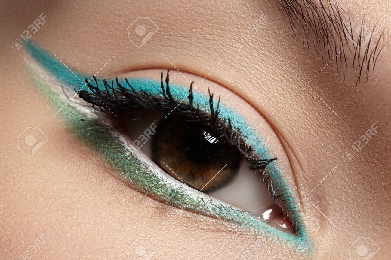 Trend beauty the turquoise eye forecasting to wear in everyday in 2019 Trend beauty the turquoise eye forecasting to wear in summer in 2019