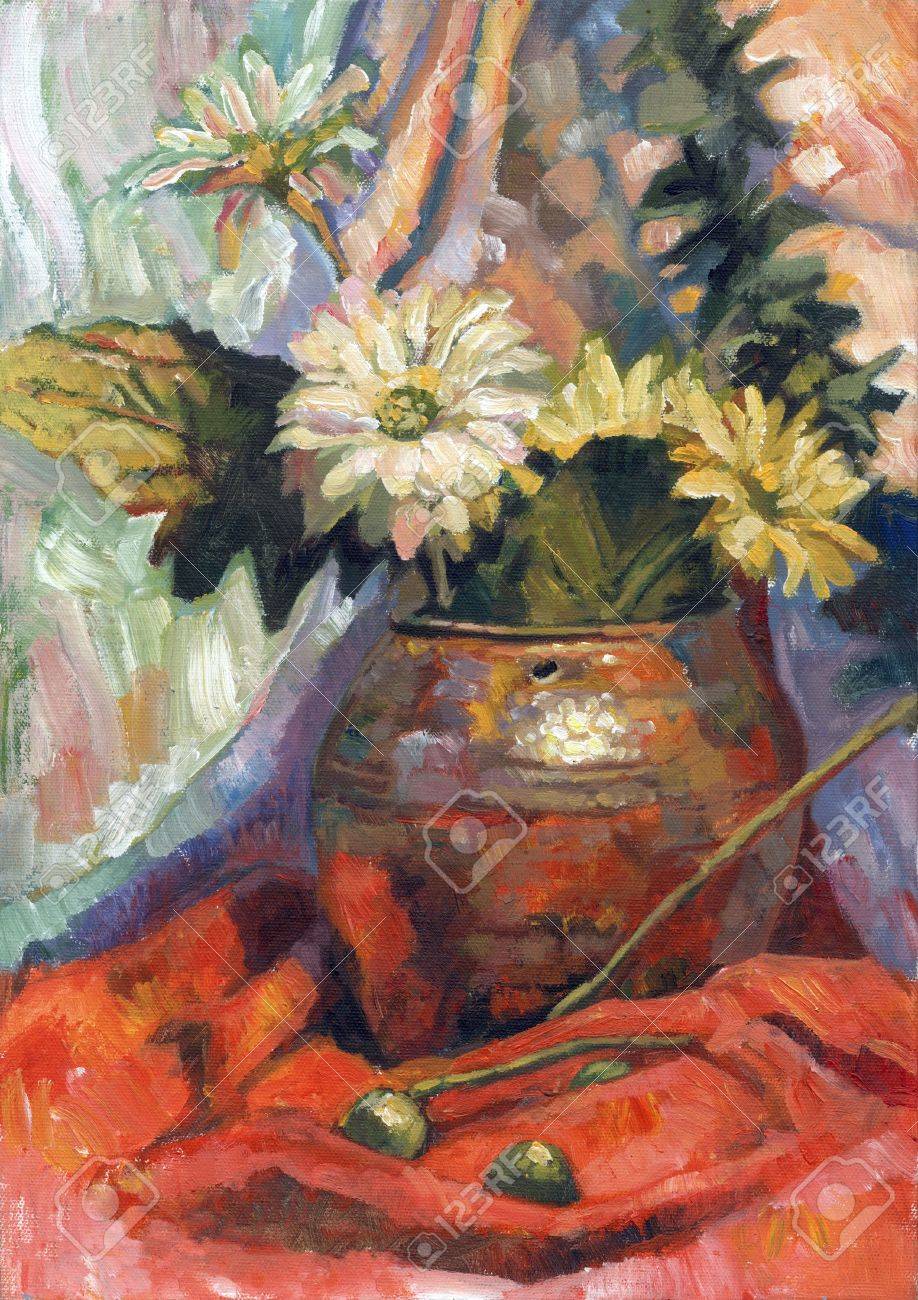 静物画 アクリル画 アクリルで描こう！静物着彩課題