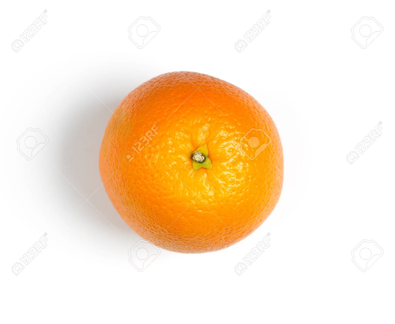 orange on top