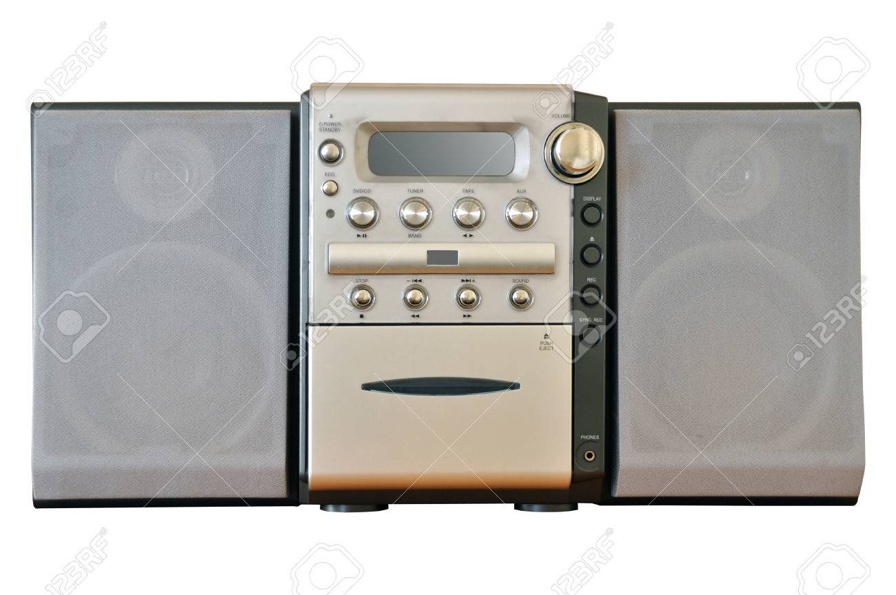 cd cassette player stereo system