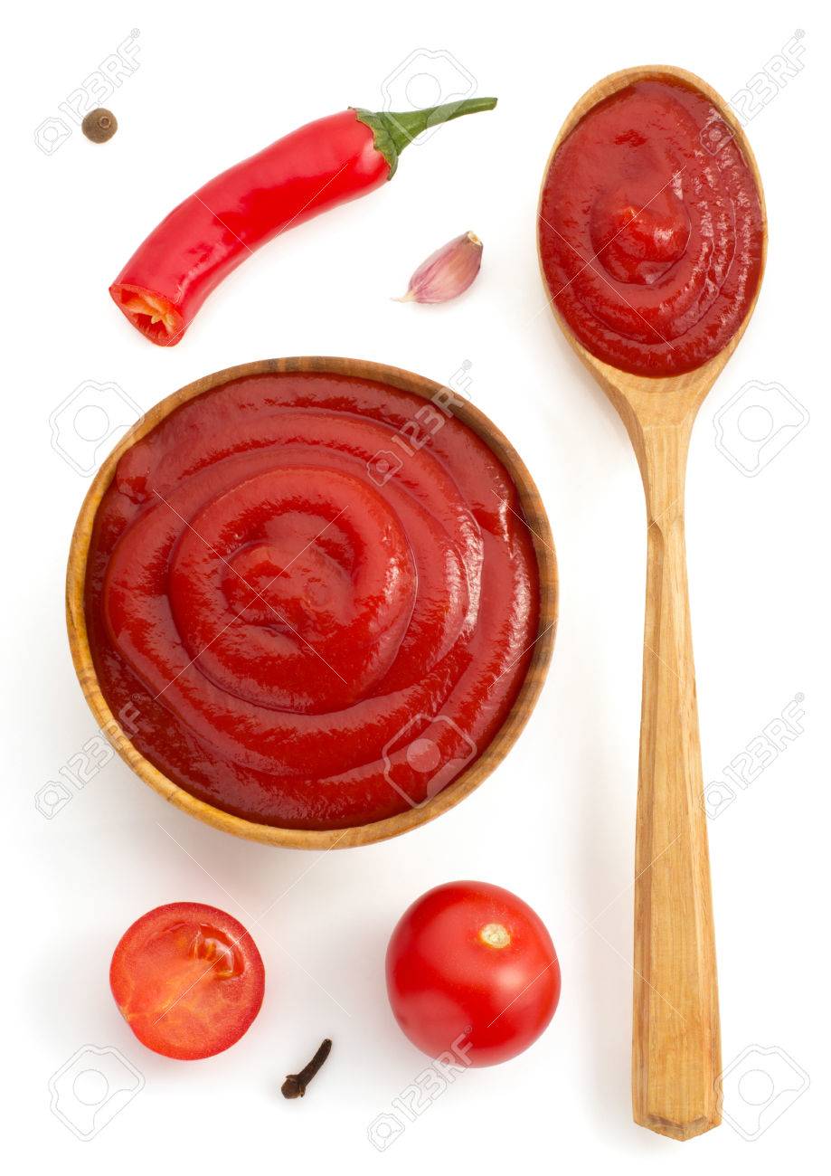 tomato sauce isolated on white background - 35952082 tomato sauce isolated on white background - 35952082