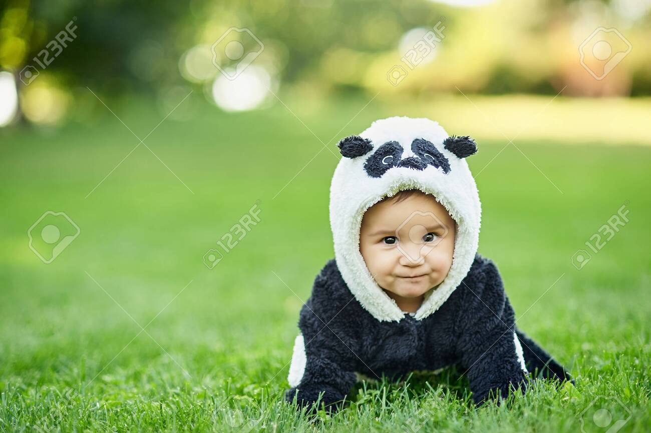 baby panda suit