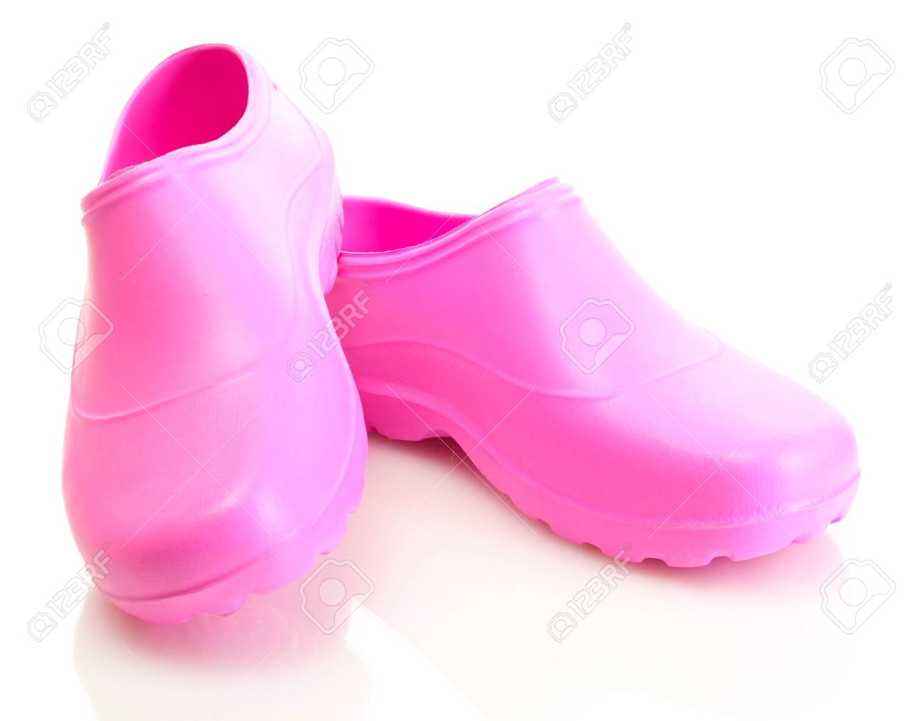 pink galoshes