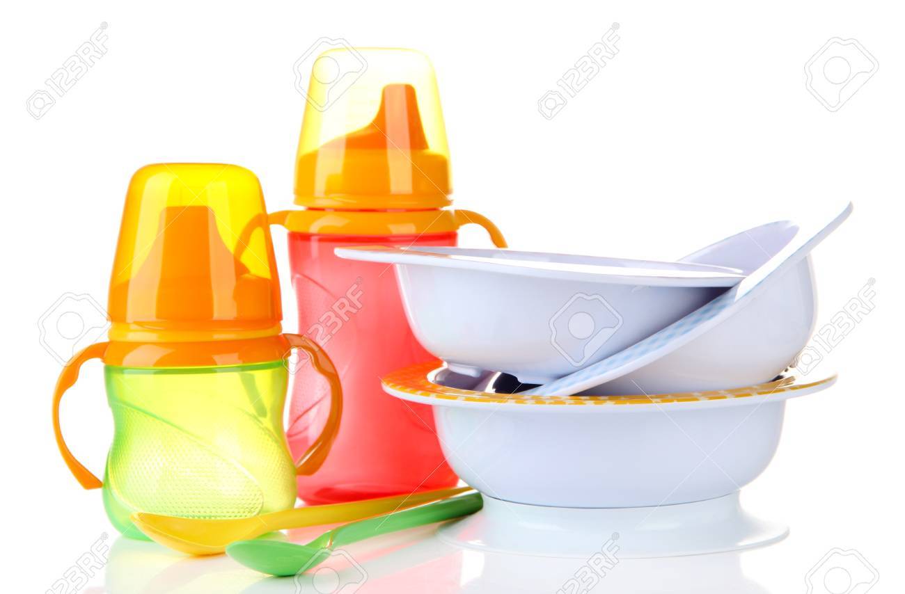 baby bowls and spoons