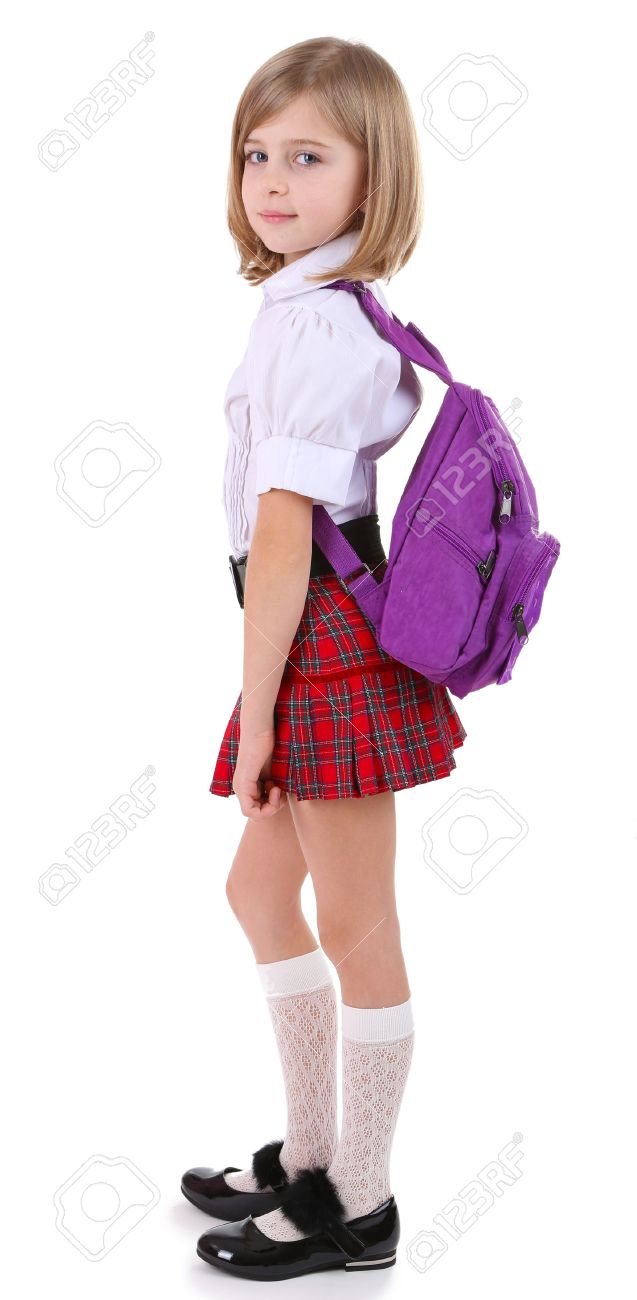 little girl stocking