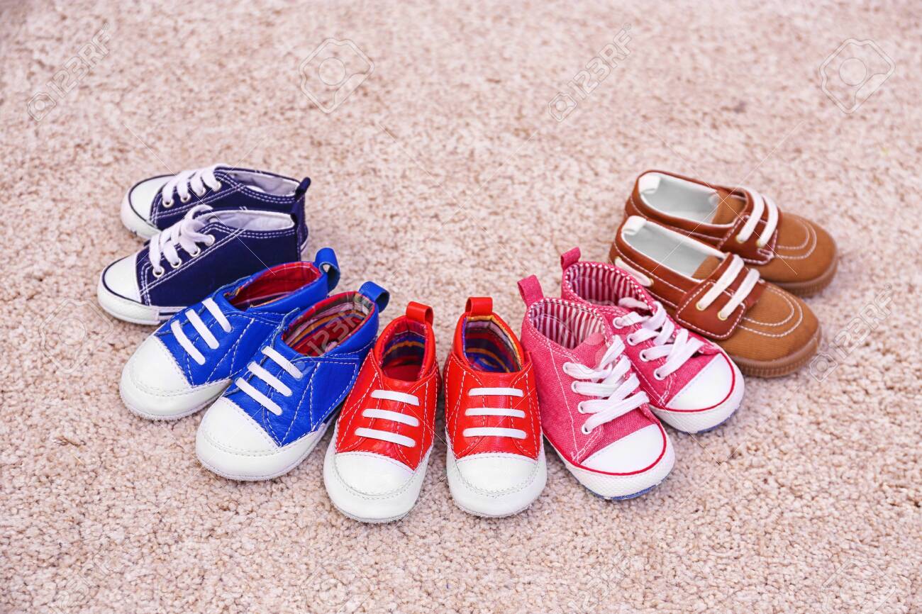 colorful kids shoes