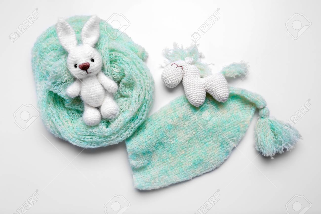 handmade knitted toys