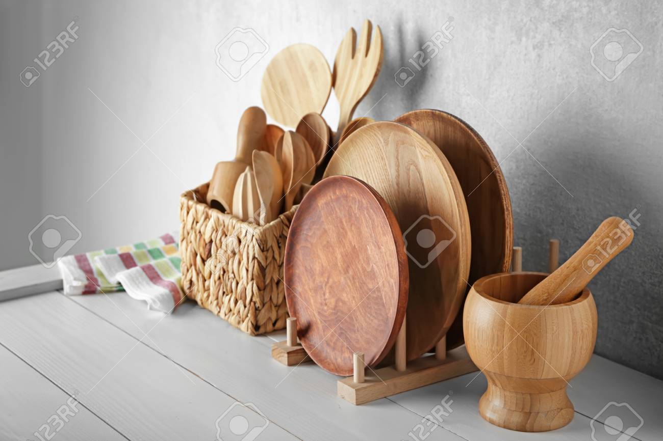 cooking utensils on table