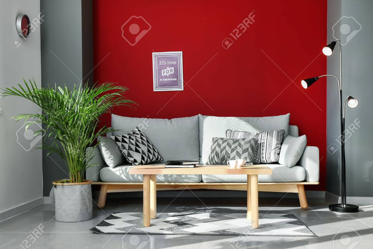 Decorative Areca palm in interior of room - 115740828 Decorative Areca palm in interior of room - 115740828
