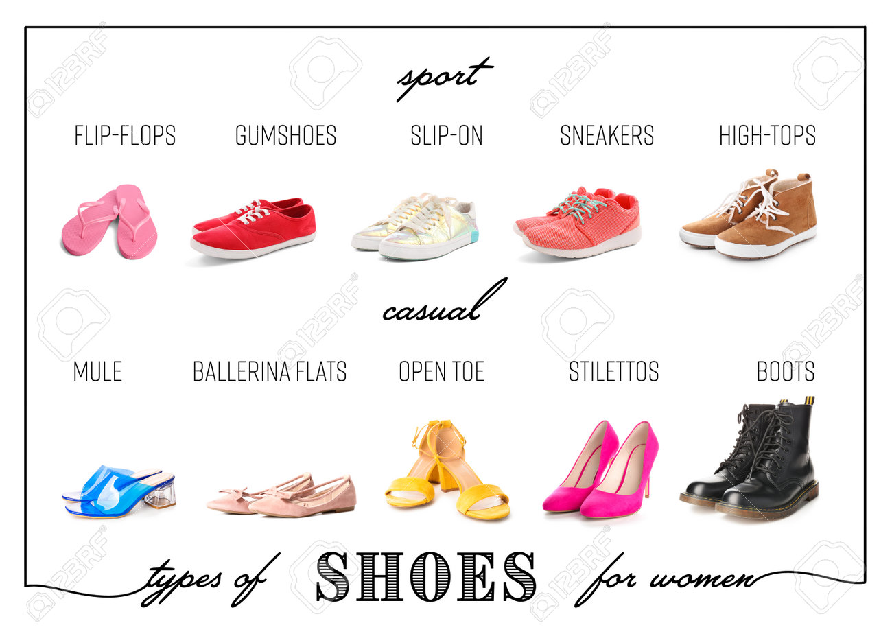 Les types de chaussures femmes top