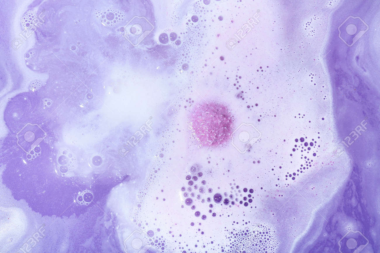 Dissolving shop bath balls