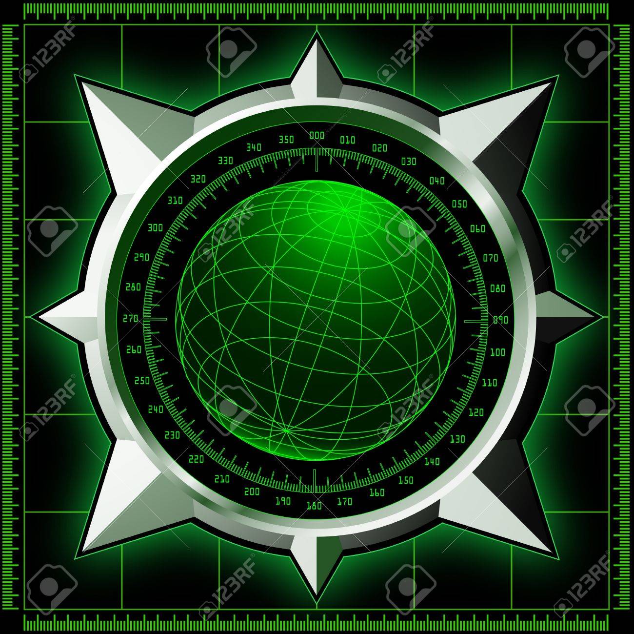 鋼中のレーダー画面デジタル グローブ コンパス ローズ ベクトル Eps10のイラスト素材 ベクタ Image 鋼中のレーダー画面デジタル グローブ コンパス ローズ ベクトル Eps10のイラスト素材 ベクタ Image