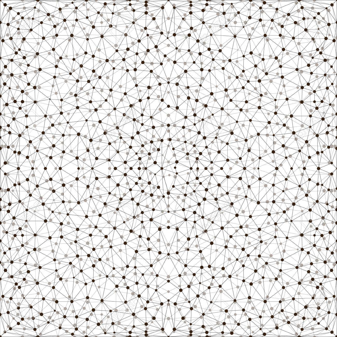 seamless abstract triangle grid on cosmic background royalty free