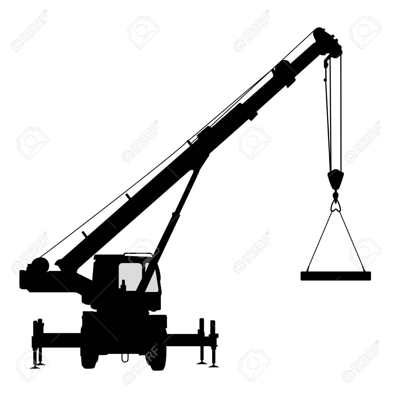 Crane Silhouette On A White Background Royalty Free Cliparts Vectors And Stock Illustration Image Crane Silhouette On A White Background Royalty Free Cliparts Vectors And Stock Illustration Image