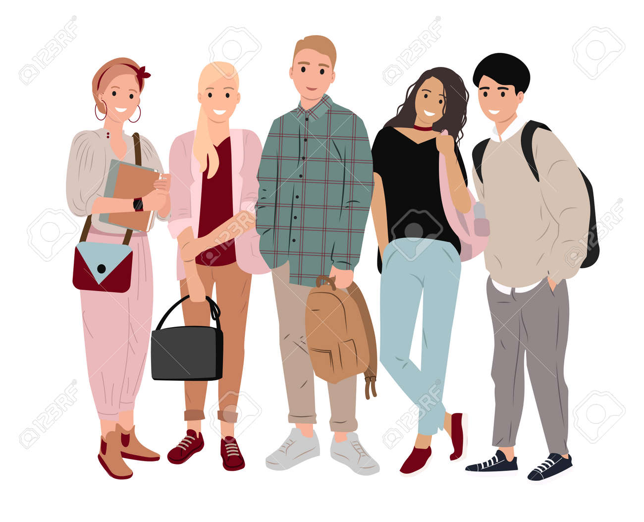 Teen Group Hd