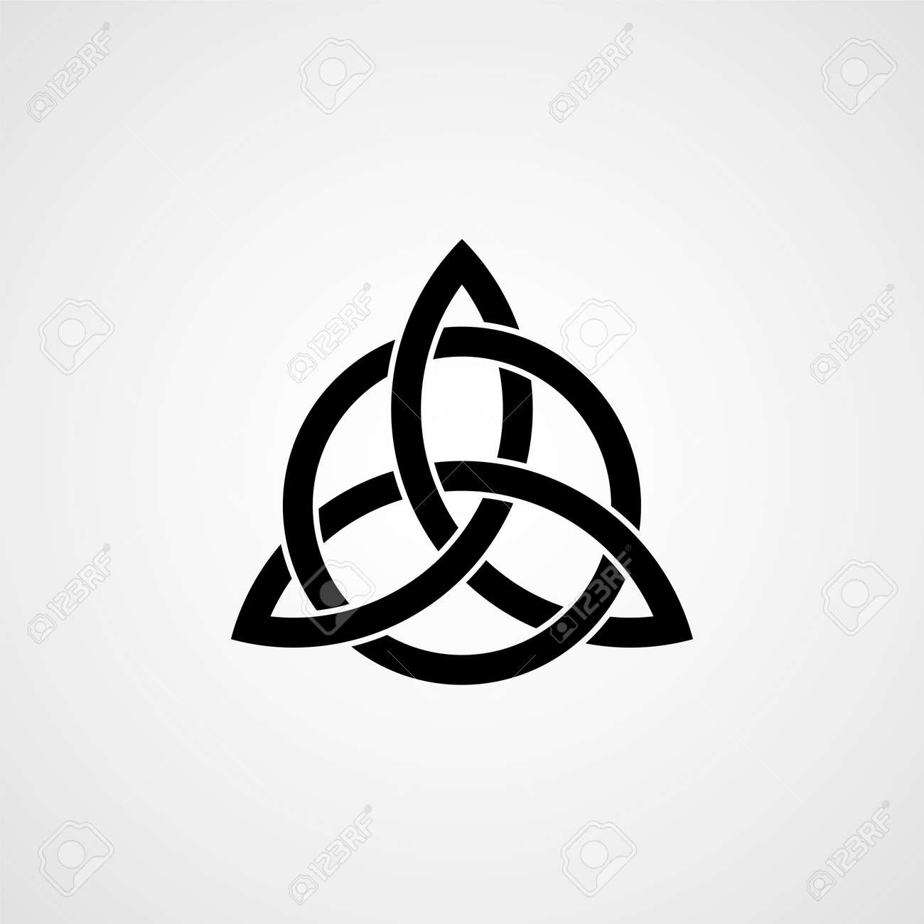 Noeud Celtique De Trinité Clip Art Libres De Droits Vecteurs Et Illustration Image 53115243