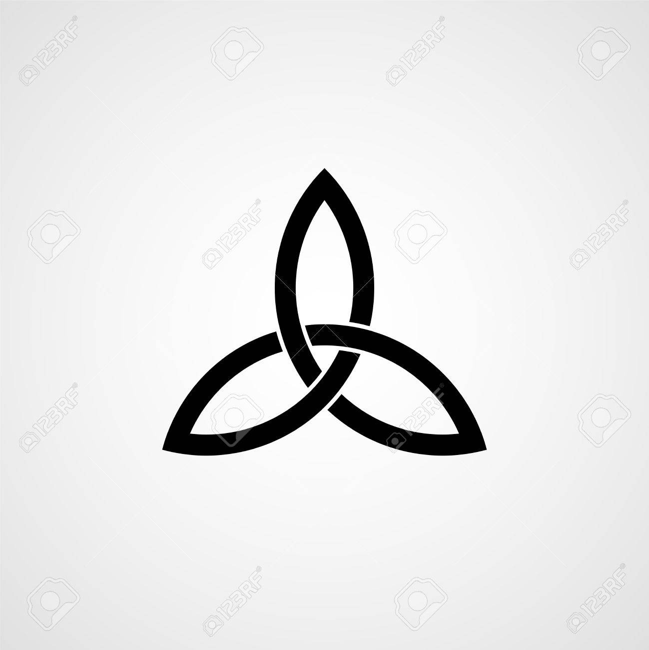 Noeud Celtique Trinité Clip Art Libres De Droits Vecteurs Et Illustration Image 53115249