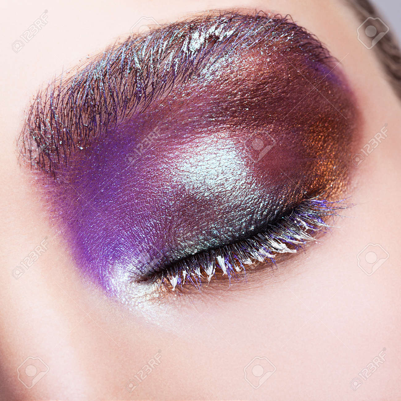 Makeup eye purple close up photo recommend to wear for on every day in 2019 Makeup eye purple close up photo advise dress for winter in 2019