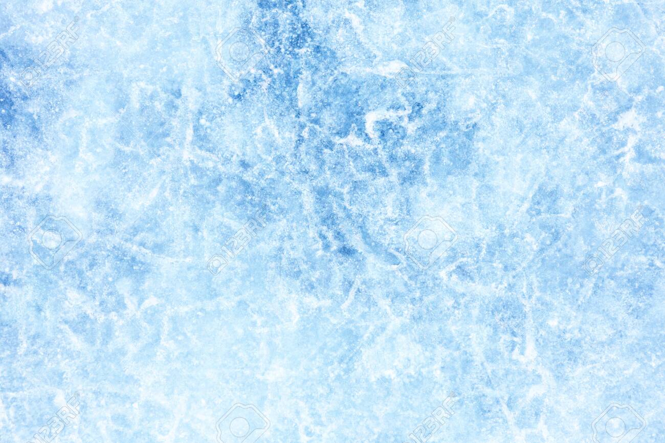 Surface of winter ice on Baikal lake in Siberia . Blue background of Ice texture - 146318637 Surface of winter ice on Baikal lake in Siberia . Blue background of Ice texture - 146318637