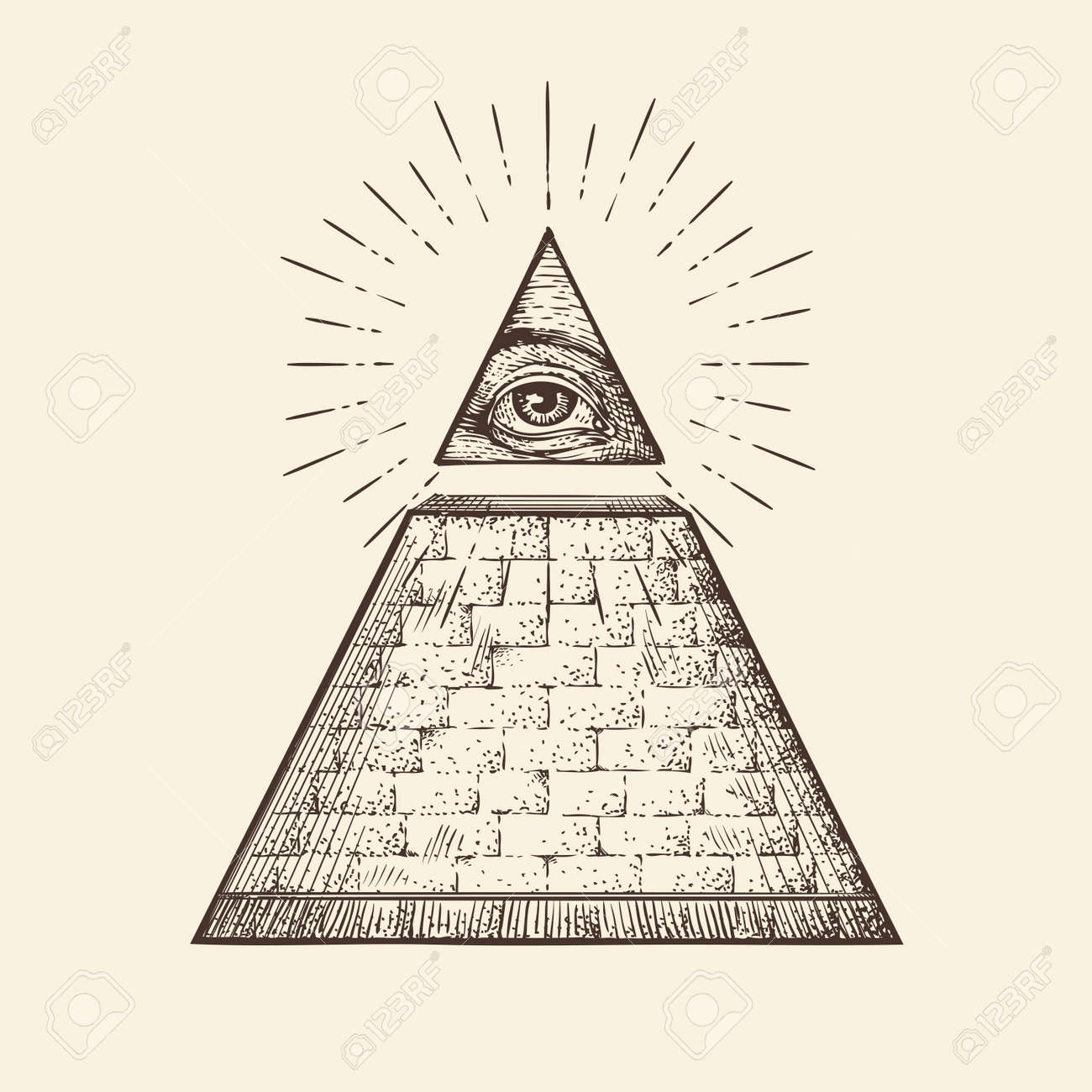 all seeing eye pyramid