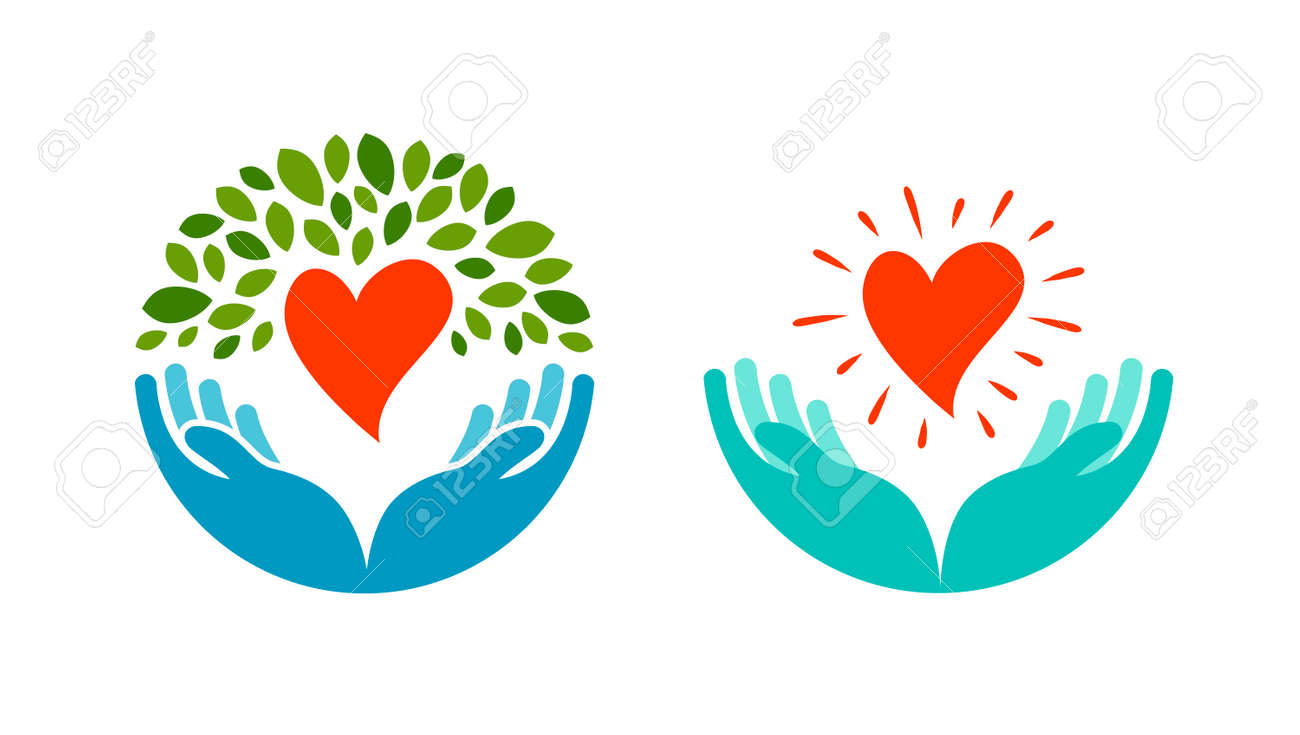 Love, ecology, environment icon. Health, medicine or oncology symbol isolated on white background - 68940478 Love, ecology, environment icon. Health, medicine or oncology symbol isolated on white background - 68940478
