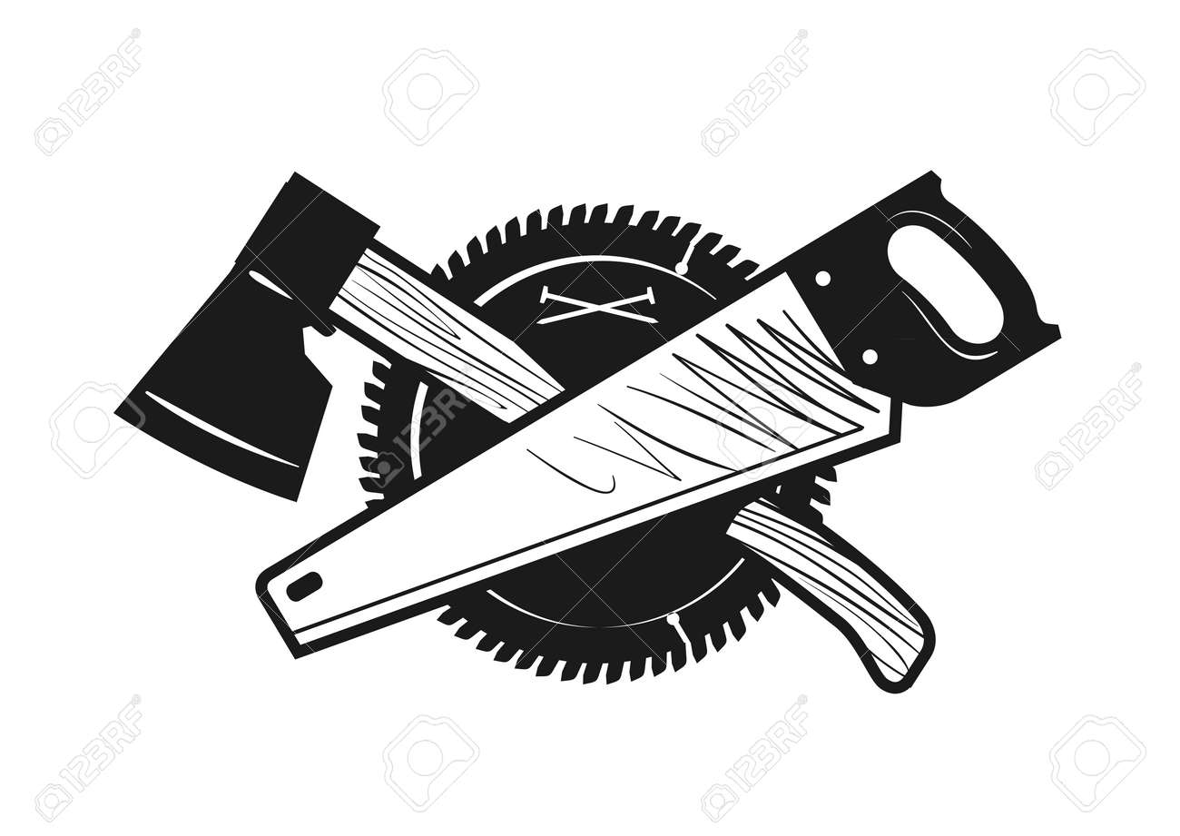 Woodwork, joinery, carpentry logo or icon. Vector illustration - 82073960 Woodwork, joinery, carpentry logo or icon. Vector illustration - 82073960