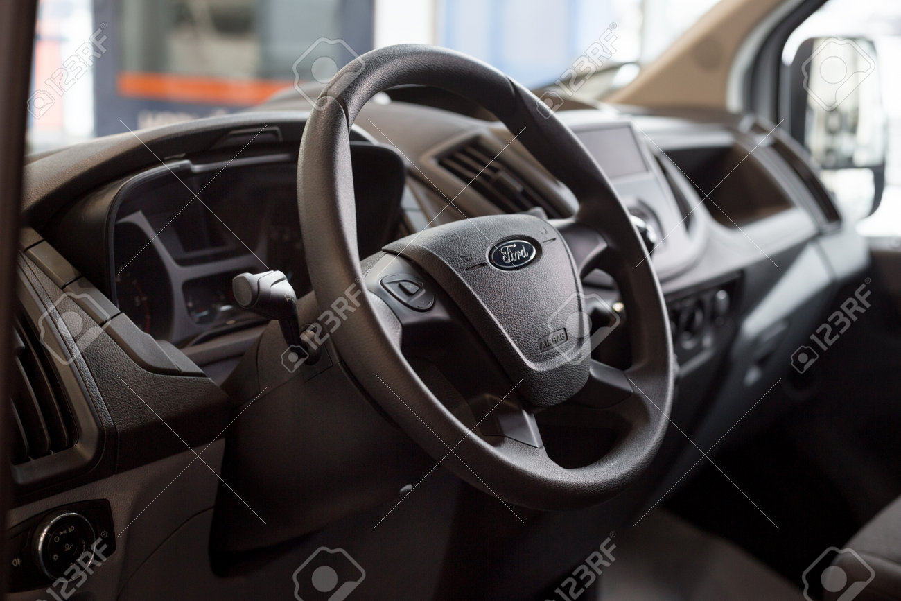 Ford Transit Interior >> Russia Izhevsk January 27 2019 Showroom Ford Interior Of Ford Transit Interior >> Russia Izhevsk January 27 2019 Showroom Ford Interior Of