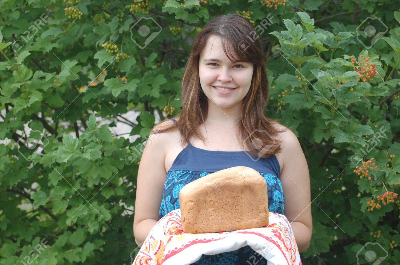 Bread.near Kiev,ukraine Stock Photo photo