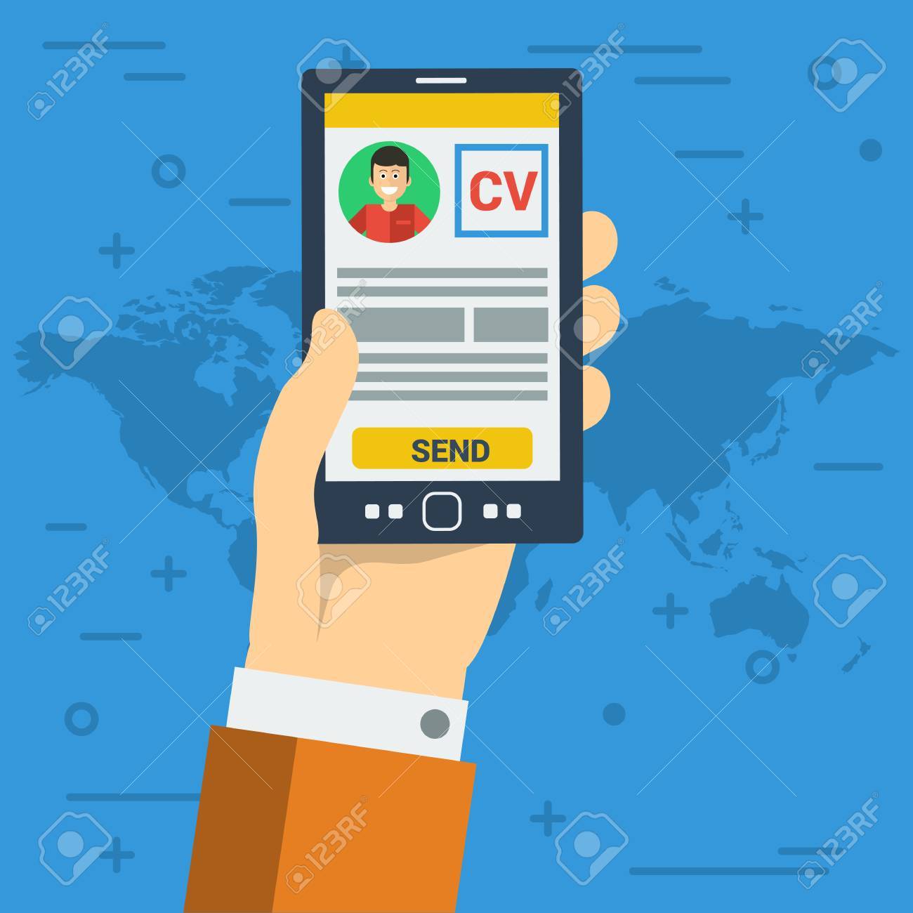 resume by phone