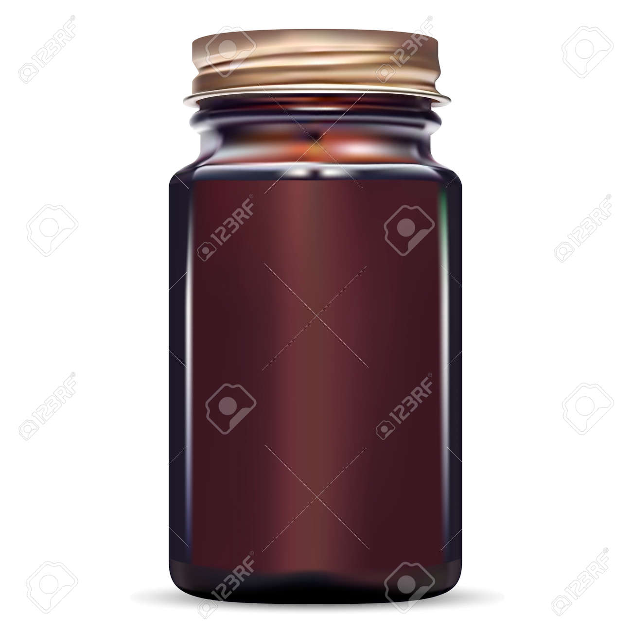 Download Brown Bottle Amber Glass Fish Cod Medical Jar Medicine Vial Royalty Free Cliparts Vectors And Stock Illustration Image 126717664