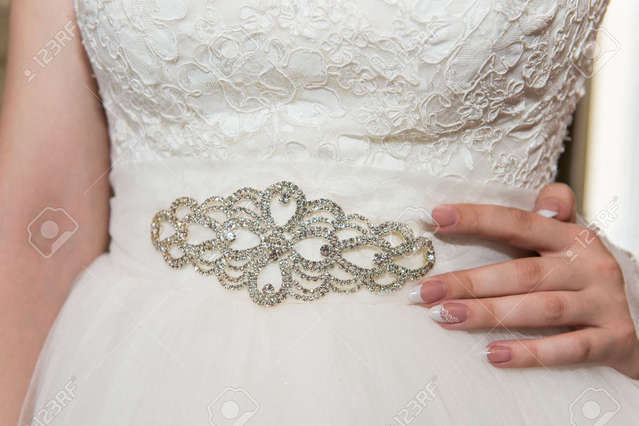 Cintura Cinto De Piedras Para Vestido Cinturón De Novia Con