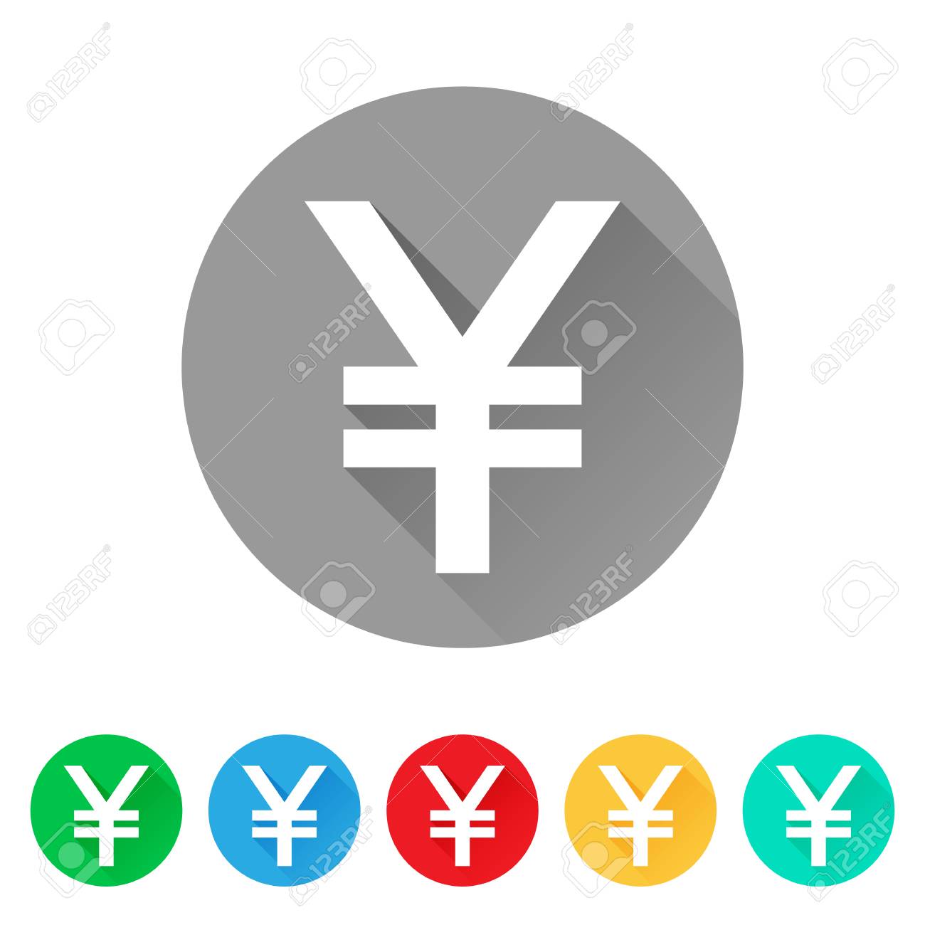 日本円 日本円記号アイコン 通貨記号のイラスト素材 ベクタ Image
