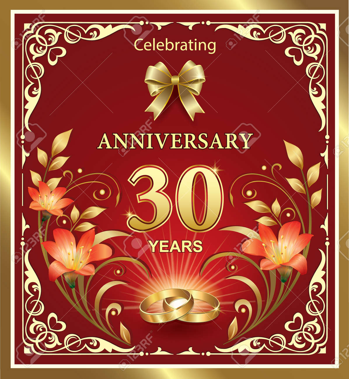 jubilee 30 years wedding
