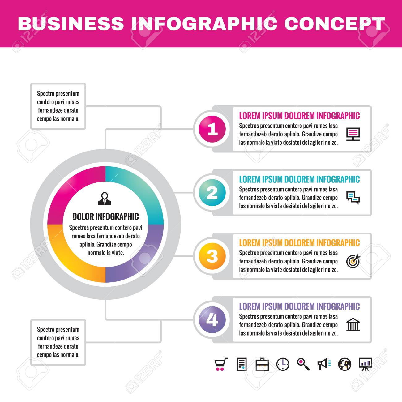 Infographic Business Concept Vector Illustration Creative Infographic Royalty Free Cliparts Vectors And Stock Illustration Image 52809492 infographic business concept vector illustration creative infographic
