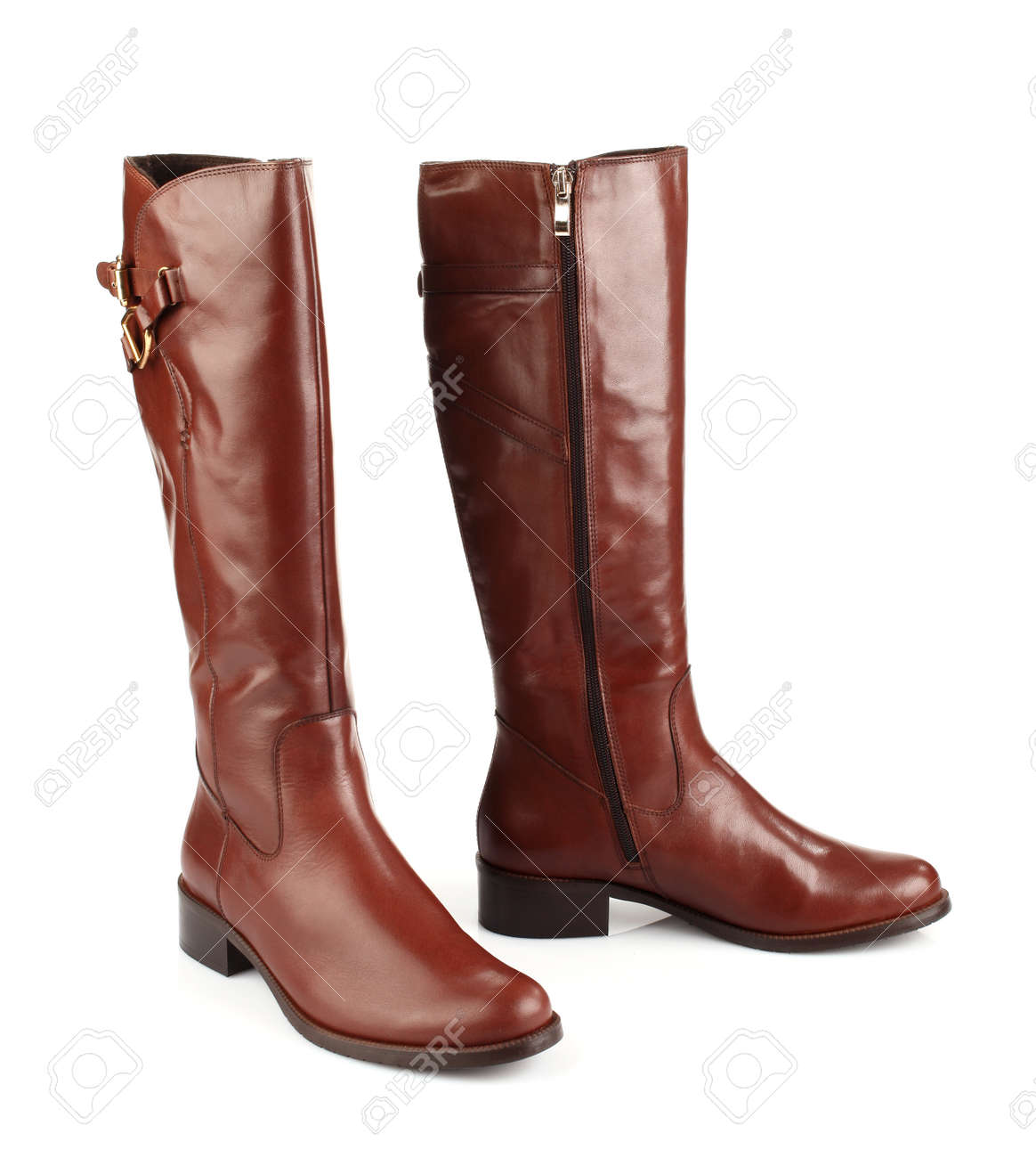 botas marrones mujer