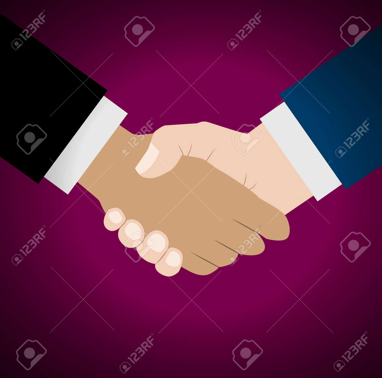 Handshake vector illustration. Background for business and finance - 60302406 Handshake vector illustration. Background for business and finance - 60302406