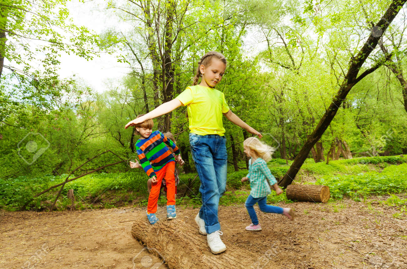 child balancing