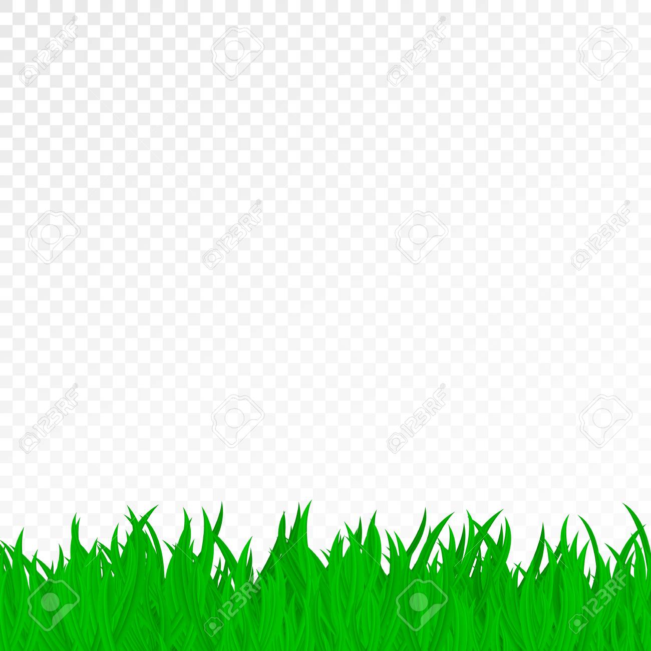 Green Grass On A Transparent Background Pure Nature Template For Your Projects Vector Illustration Eps 10 Royalty Free Cliparts Vectors And Stock Illustration Image