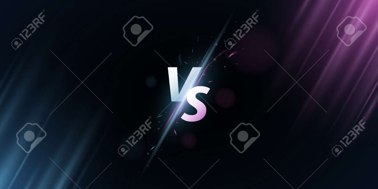 Abstrato versus tela. cartas vs em um fundo com raios para jogos esportivos, partida, torneio, competições de e-sports, artes marciais, batalhas de luta. conceito do jogo. ilustração vetorial - 171702700 Abstrato versus tela. cartas vs em um fundo com raios para jogos esportivos, partida, torneio, competições de e-sports, artes marciais, batalhas de luta. conceito do jogo. ilustração vetorial - 171702700