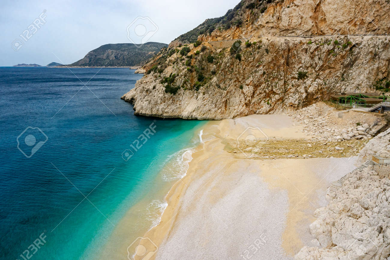 Kaputas Beach Kas Kalkan Antalya Turkey Lycian Way Summer