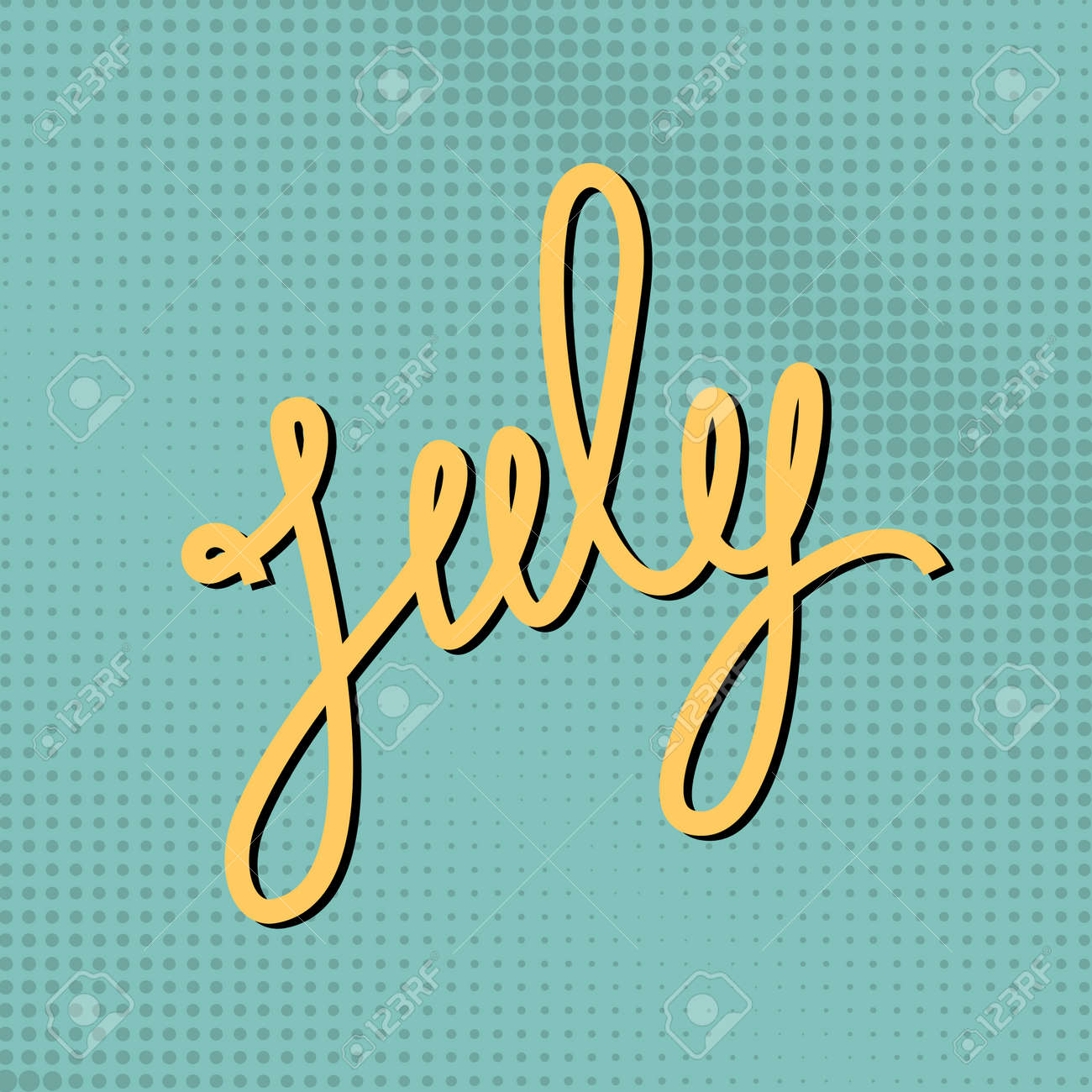 ポップアートの背景 明るい青緑色の背景 ハーフトーンの背景 レトロなスタイル 夏の時間 ベクトル図のドットのテキスト 7 月 のイラスト素材 ベクタ Image