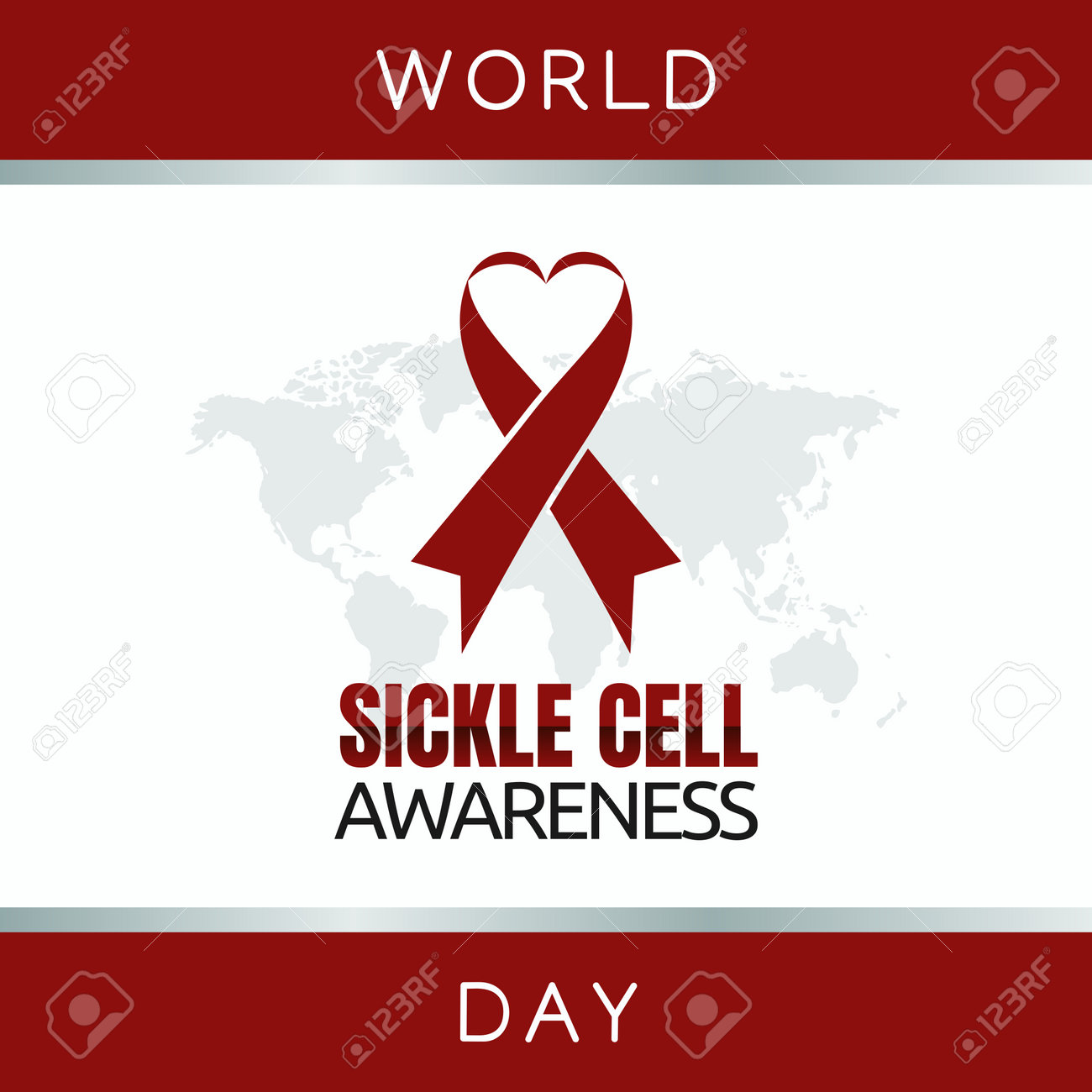 Vector Graphic Of World Sickle Cell Awareness Day Good For World Sickle Cell  Awareness Day Celebration. Flat Design. Flyer Design.flat Illustration.  Royalty Free SVG, Cliparts, Vectors, and Stock Illustration. Image  169153656., image size:1300x1300