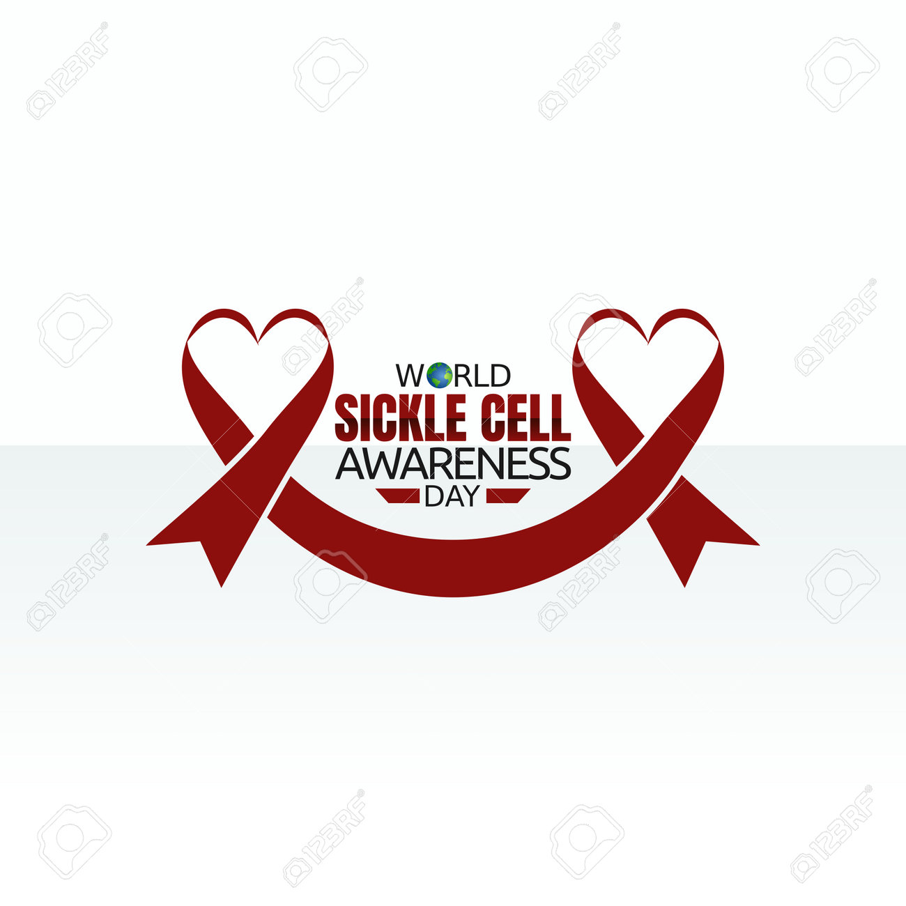 Vector Graphic Of World Sickle Cell Awareness Day Good For World Sickle Cell  Awareness Day Celebration. Flat Design. Flyer Design.flat Illustration.  Royalty Free SVG, Cliparts, Vectors, and Stock Illustration. Image  169153668., image size:1300x1300